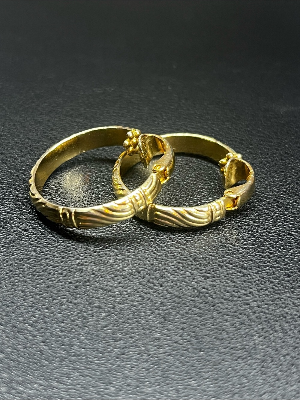 Classic Gold-Tone Women's Hoop Earrings